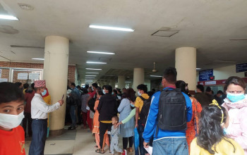 कान्ति बाल अस्पतालमा ज्वरोका बिरामी बढे